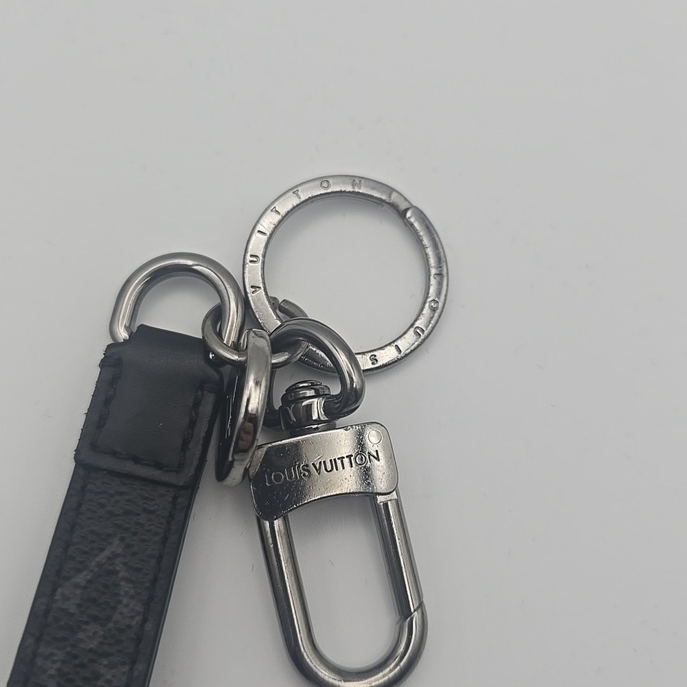 Louis Vuitton Monogram Eclipse Dragonne Keychain/… - image 4